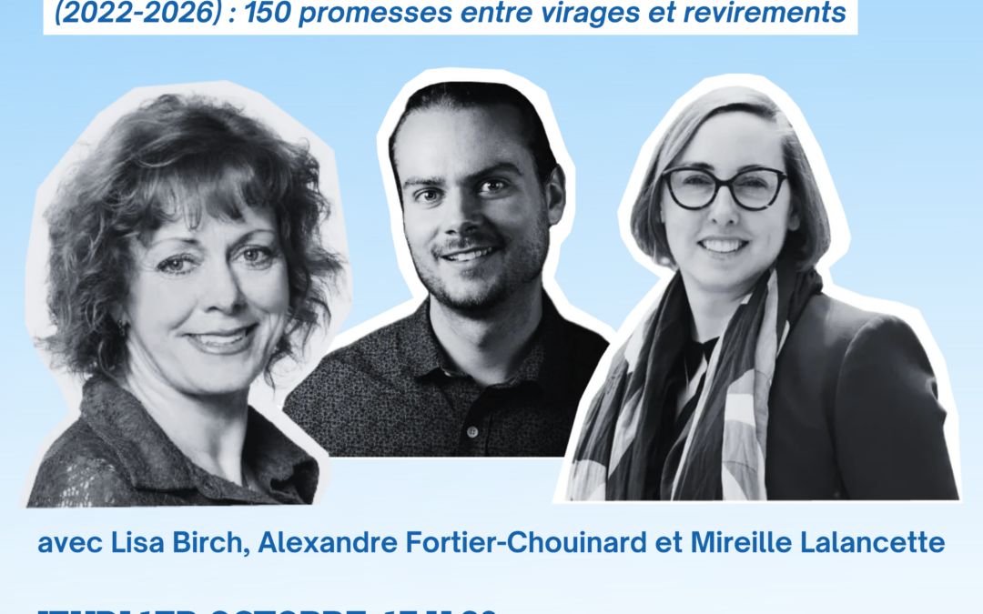 Causerie | Est-ce que les politicien·nes respectent leurs promesses ?